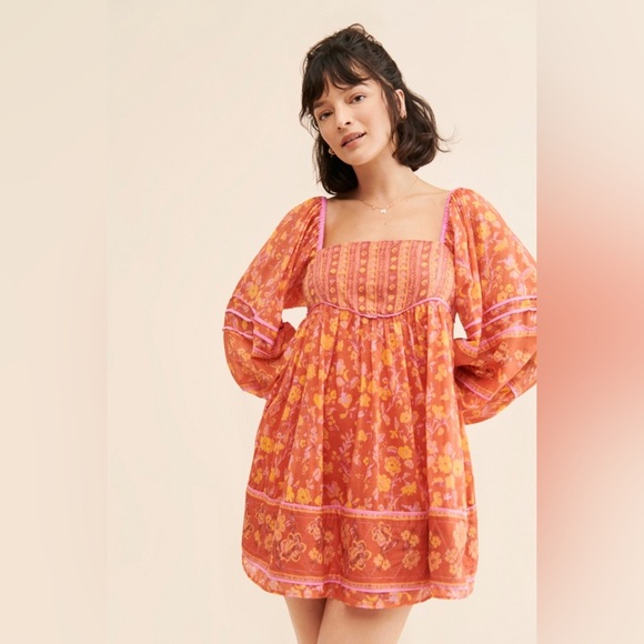 COPY - Free People Endless Afternoon Mini Dress - Picture 1 of 9